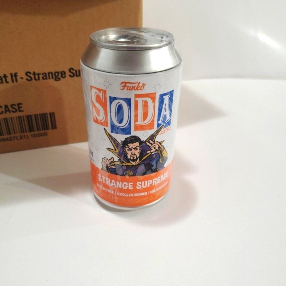 Funko Soda!  Sealed can What If..? Strange Supreme